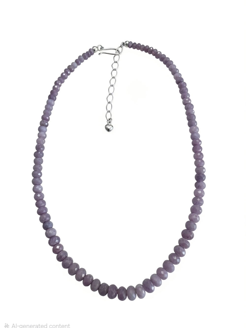 Jay King .925 Amethyst Faceted Lavender Bead Necklace